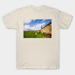 Newbiggin Bay from Church Point T-Shirt